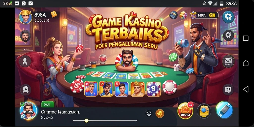 Tampilan gameplay seru dan mendebarkan dari 898A.