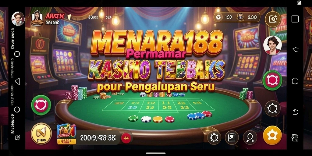 Screenshot gameplay MENARA188 menampilkan momen seru dalam permainan Kasino.